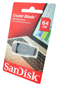 דיסק און קי SANDISK CRUZER BLADE 64GB 
