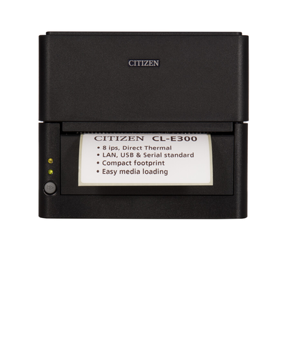 מדפסת מדבקות שולחנית CITIZEN CL-E300