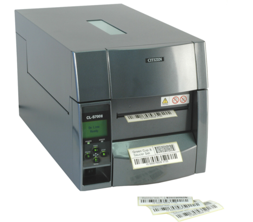 מדפסת מדבקות תעשייתית CITIZEN CL-S700II
