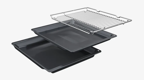 תנור בנוי חד-תאי bosch HBG7341B1B, שחור, רוחב 59.5 ס