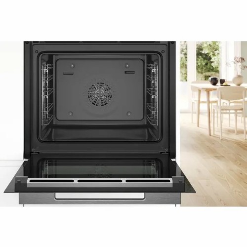 תנור בנוי חברת bosch דגם HBG7341B1W צבע לבן רוחב 59.5 ס