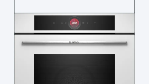 תנור בנוי חד תאי bosch HBG7741B1W לבן רוחב 59.5 ס