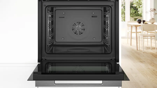תנור בנוי חד תאי bosch HBG7741B1W לבן רוחב 59.5 ס