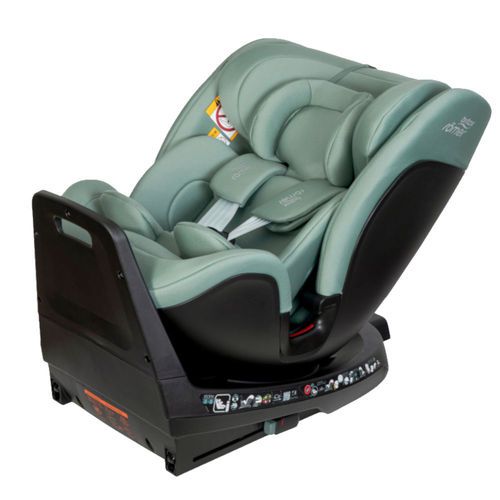 כסא בטיחות מסתובב משולב בוסטר 360° -Grow Max מבית BRITAX בצבע ירוק
