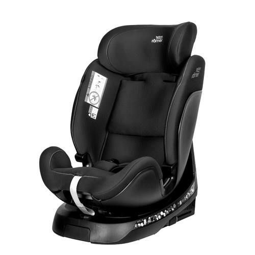 כסא בטיחות מסתובב משולב בוסטר 360° Grow Max מבית BRITAX (שחור)