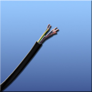 כבל חשמל למזגנים שחור 5 גידים - (3x1.5+2x0.75)