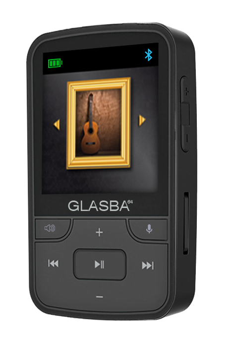 נגן MP3 סאמוויקס גלסבה Samvix Glasba 64GB