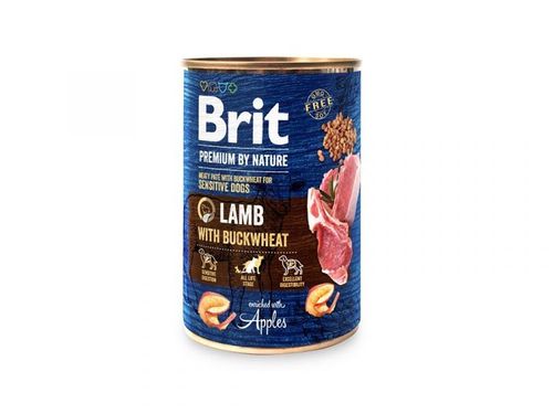 בריט פרמיום נתחי כבש וכוסמת 400 גרם