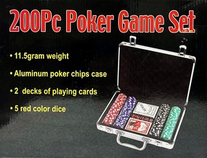 200Pc Poker Game Set