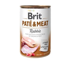 בריט פטה ובשר ארנבת 400 גרם Brit מזון לח