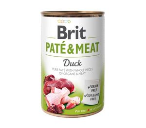 בריט פטה ובשר ברווז 400 גרם Brit מזון לח