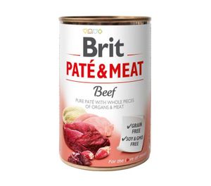 בריט פטה ובשר בקר 400 גרם Brit מזון לח
