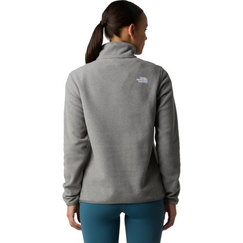 פליס נשים בצבע אפור רבע רוכסן GLACIER 1/4 ZIP מבית THE NORTH FACE