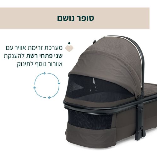 מהדורה מיוחדת: מיסה MYSA עגלת תינוק פרימיום דו-כיוונית - ברונזה ליזארד