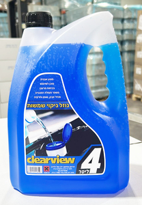  נוזל שמשות 4 ליטר מבושם