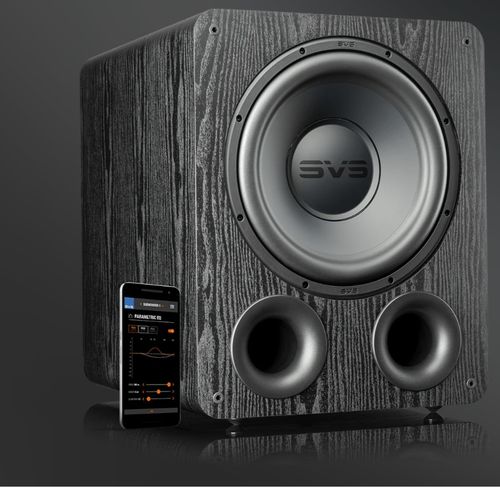 רמקול סאב וופר מבית SVS דגם PB-1000 Pro Black Ash