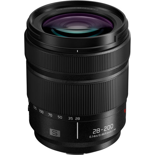 עדשה Panasonic Lumix S 28-200mm f/4-7.1 MACRO O.I.S רשמי