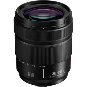 עדשה Panasonic Lumix S 28-200mm f/4-7.1 MACRO O.I.S רשמי