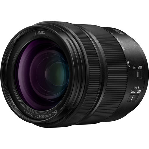 עדשה Panasonic Lumix S 28-200mm f/4-7.1 MACRO O.I.S רשמי