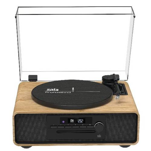 פטיפון משולב עם רמקולים מובנים SAFA MIC-300