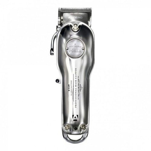 מכונת תספורת נטענת מקצועית ARTERO דגם FAR-M651 POKER SILVER | יבואן רשמי שנתיים אחריות