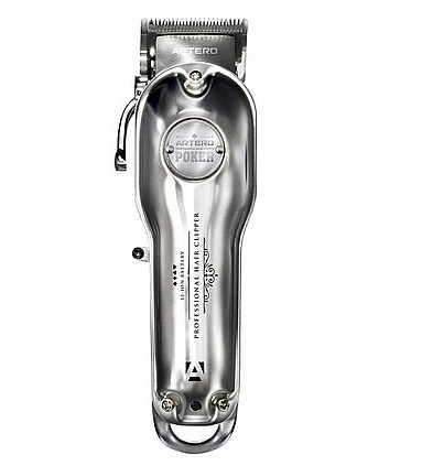 מכונת תספורת נטענת מקצועית ARTERO דגם FAR-M651 POKER SILVER | יבואן רשמי שנתיים אחריות