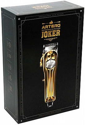מכונת תספורת נטענת מקצועית ARTERO דגם FAR-M653 POKER GOLD | יבואן רשמי שנתיים אחריות