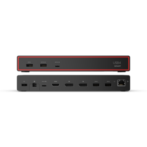 תחנת עגינה Lenovo ThinkPad USB4 Smart Dock 5500 (with 135W Adapter) 40BC0135IS