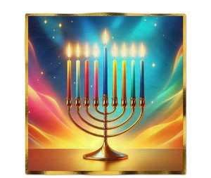 מפיות חנוכה מהודרות דגם