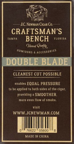 קוצץ סיגרים דו-להבי – Craftsman’s Bench Double Blade Cutter