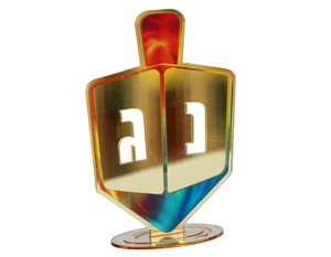 מרכז שולחן אקרילי סביבון דגם