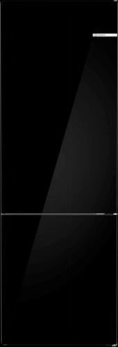 מקרר בוש מקפיא תחתון 70 ס”מ זכוכית שחורה Bosch דגם: KGN49LBCF