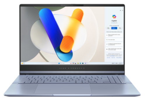 Asus VivoBook S16 עם מעבד Intel Ultra 7 ו-32GB זיכרון DDR5