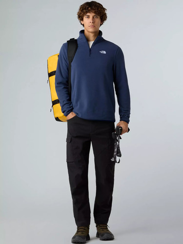 פליס גברים רבע רוכסן בצבע כחול GLACIER 1/4 ZIP מבית THE NORTH FACE