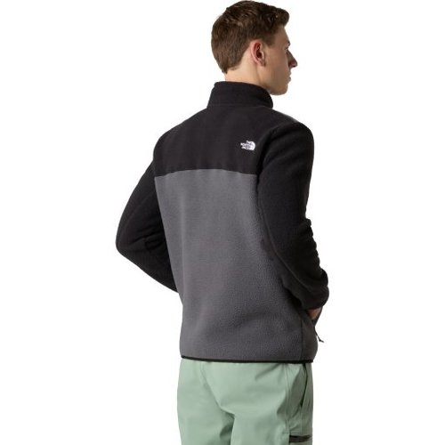ג'קט פליס גברים שחור אפור M YUMIORI OFF PEAK FZ JKT מבית THE NORTH FACE