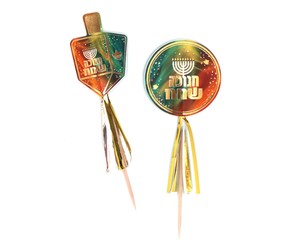 קיסמים לחנוכה עם פרנזים דגם