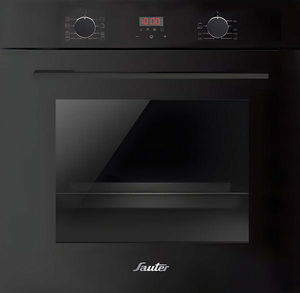 תנור בנוי חד תאי Sauter CUISINE-5010B, צבע שחור, רוחב 59.4 ס"מ, נפח 69 ליטר