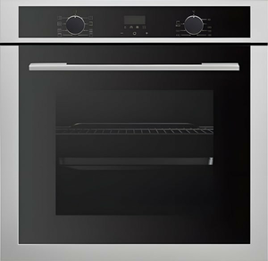 תנור בנוי חד תאי Sauter CUISINE-5010X, צבע נירוסטה, רוחב 59.4 ס"מ, נפח 69 ליטר