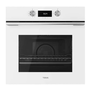 תנור בנוי פירוליטי Teka HLB-8400PW – לבן – רוחב 59.5 ס"מ – נפח 70 ליטר