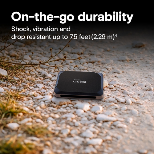 כונן חיצוני Crucial SSD external X9 1TB Portable