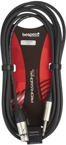 זוית נוספת bespeco ncma450 microphone cable