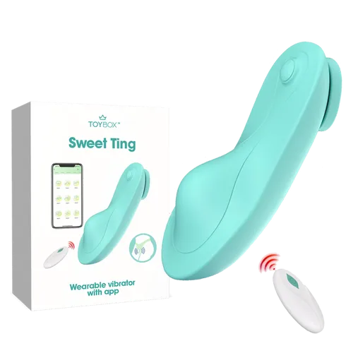 ויברטור מתלבש עם שליטה מרחוק Sweet Ting