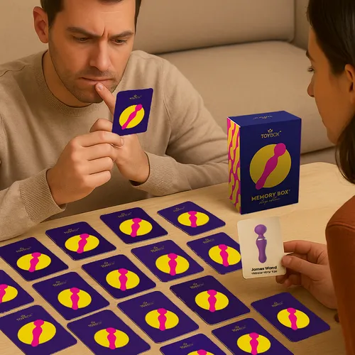 משחק הזיכרון למבוגרים 'MEMORY BOX' מבית טוי בוקס