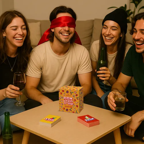משחק קלפים  חברתי 'אמת או חובה, שתייה' מבית טוי בוקס