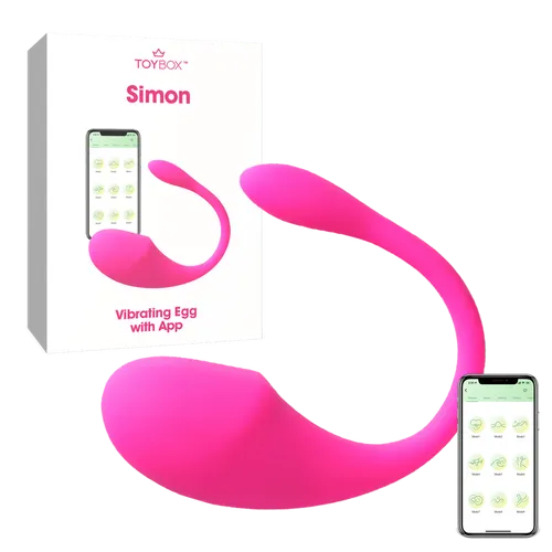 ביצת רטט עם אפליקציה Simon