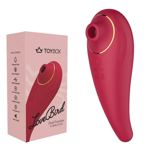 ויברטור יניקה ורוטט LoveBird