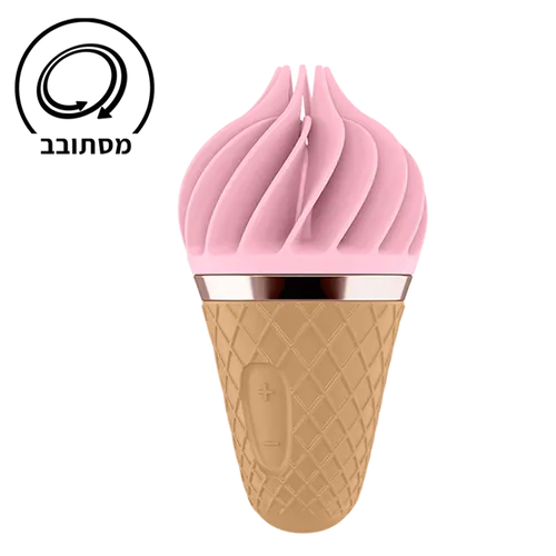 ספינר מסתובב לגירוי חיצוני עדין Sweet Treat סטיספייר