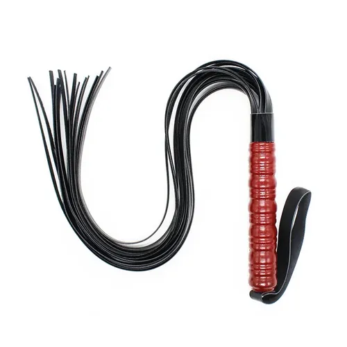 שוט PVC ידית מהגוני 62 ס