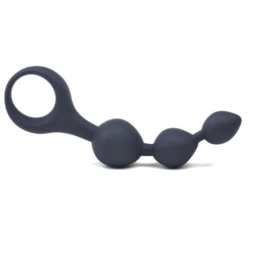 סט 3 חרוזים אנאליים מסיליקון