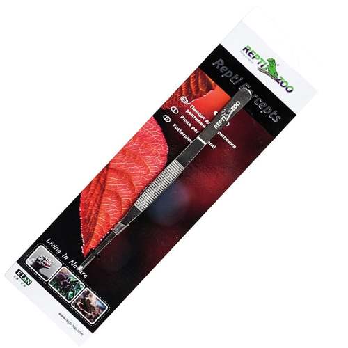  Repti Zoo Repti Forceps – פינצטת נירוסטה מקצועית להאכלת זוחלים